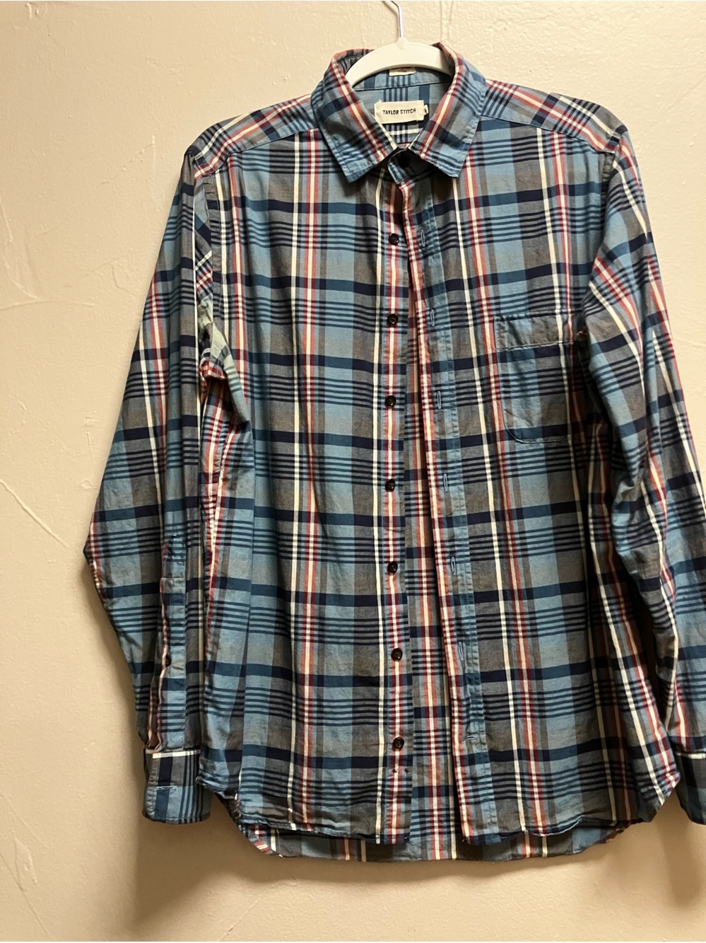 Taylor Stitch Madras shirt